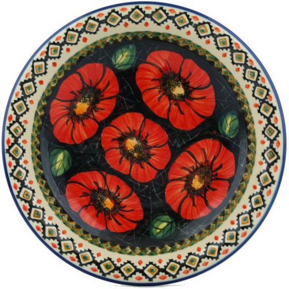 Polmedia Poppy Passion Pasta Bowl