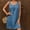 B127 Blue Plus Size Summer Dresses Clearance Under $5, variant on Xqxayjr Casual Loose Flowy Pocket Mini Tshirt Tank Sun Dress for Women Summer Spring Sleeveless Wedding Guest Dress Scoop Neck Button Holiday Outfits Cocktail Dresses