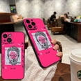 thumbnail image 1 of Funda de teléfono móvil con estructura roja, carcasa creativa para Iphone 12, 13, 11, 14 Pro Max, X, Xs, XR, Xsmax, 8, 7 Plus, SE2020 Fivean unisex, 1 of 2