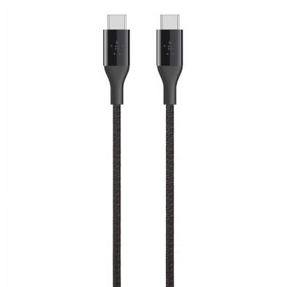 Belkin MIXIT DuraTek USB-C Cable, Built with DuPont, For iPhone 15, 15 Pro, 15 Pro Max, 14, 13, Pro, Pro Max, Mini, iPad Pro 12.9, Galaxy S23 & more - Black