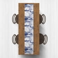 thumbnail image 2 of Creative Products Painted Abstract Blue 16x72 Poly Twill Table Runner, 2 of 3