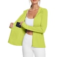 thumbnail image 2 of Womens Sun Protection Hoodie Zip Up Long Sleeve Lightweight Summer Outdoor Jacket With Pockets, 2 of 9