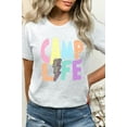 thumbnail image 2 of Camp Life Leopard Lightning Bolt Graphic Tee T-Shirt, 2 of 8