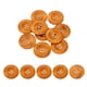 thumbnail image 1 of Uxcell 100Pcs Botones de Madera 1.5" Botón Redondo de 4 Agujeros para Costura Artesanía Marrón Claro, 1 of 7