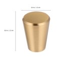 thumbnail image 2 of DEEPCRAFF 5Pcs Decorative Door Knobs with Copper Finish for Cabinets, 2 of 8