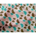 thumbnail image 4 of oneOone Silk Tabby Fabric Circle Geometric Print Fabric By The Yard 42 Inch Wide, 4 of 4