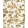 thumbnail image 1 of Ahgly Company Machine Washable Indoor Rectangle Abstract Blanched Almond Beige Area Rugs, 2' x 5', 1 of 7