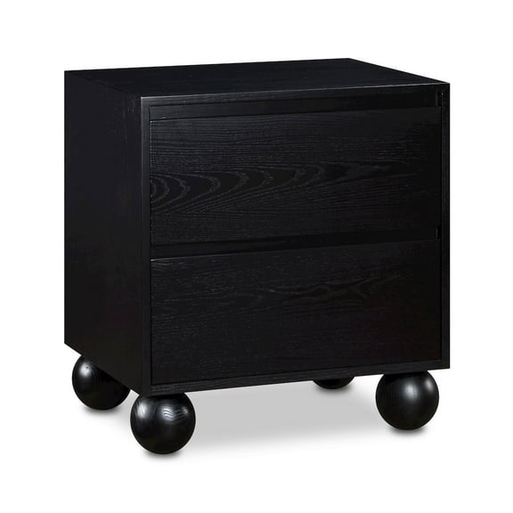 Meridian Furniture Kent Black Night Stand