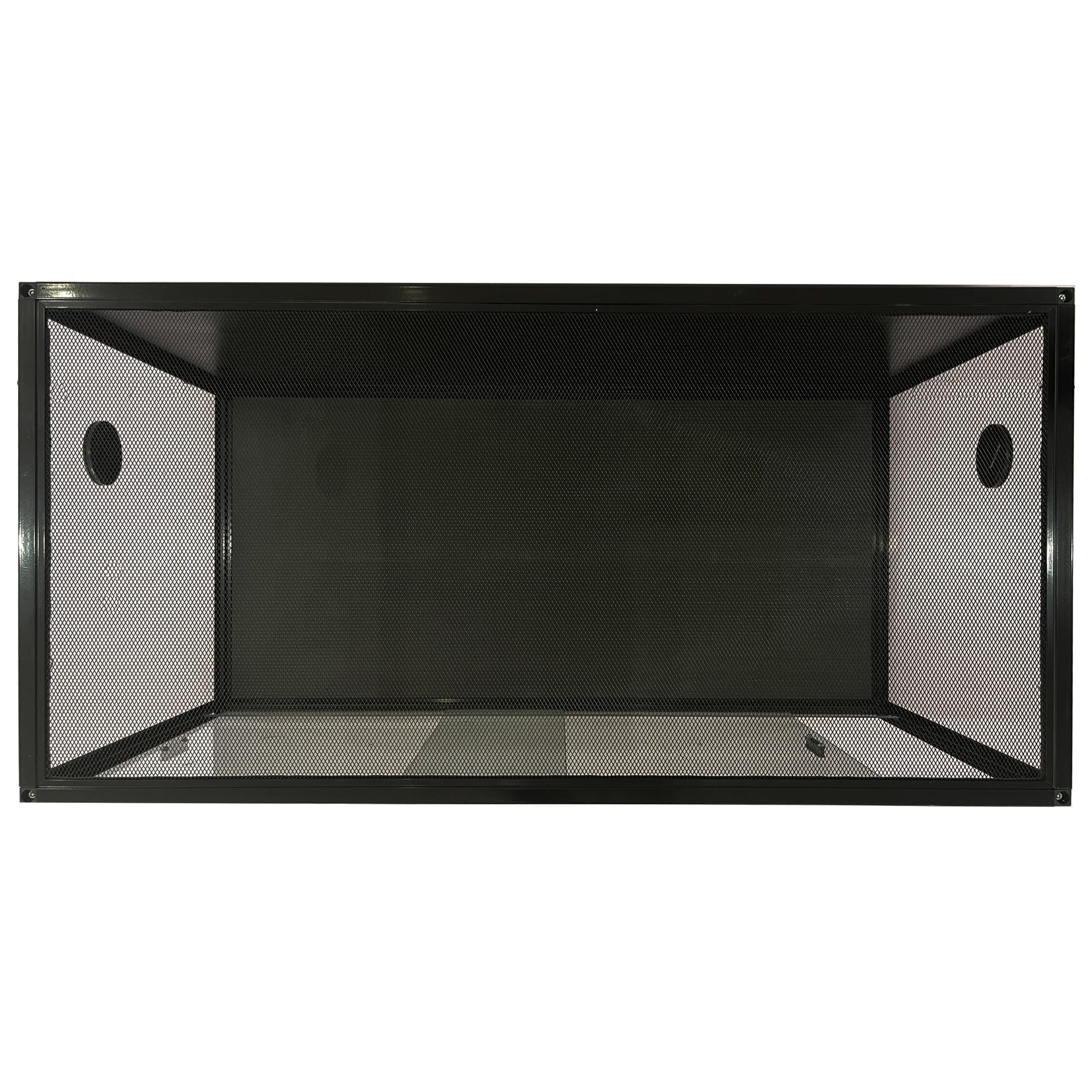 Ladcaser 120 Gallon Reptile Terrarium, 4x2x2 FT Glass Reptile Tank Enclosure with Screen Top Ventilation, Reptile Habitats for Bearded Dragon, Lizard, Chameleon, Snake & Tropical Rainforest Habitat