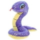 thumbnail image 1 of KAKOWELY Muñeco de peluche de serpiente, mascota del Año Chino de la Serpiente, accesorio realista de broma para recuerdos de fiesta de cumpleaños, color morado, 1 of 5