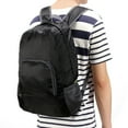thumbnail image 4 of 1 Uds mochila plegable ultraligera resistente al agua duradera Camping viaje senderismo mochila para hombres y mujeres negro, 4 of 8