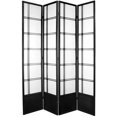 thumbnail image 2 of Oriental Furniture 83.5'' x 56'' Double Cross Shoji 4 Panel Room Divider, 2 of 6