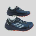thumbnail image 1 of Adi-das TERREX TRAILRIDER TRAIL Men's RUNNING SHOES Size 10 Blue/Gray, 1 of 6