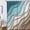 Ombre7143, variant on Fabric Teal Blue Shower Curtains Modern Geometric Bath Curtain Brown Abstract Waterproof Bathroom Curtain Decorative Bathtub Accessories 72x84inch