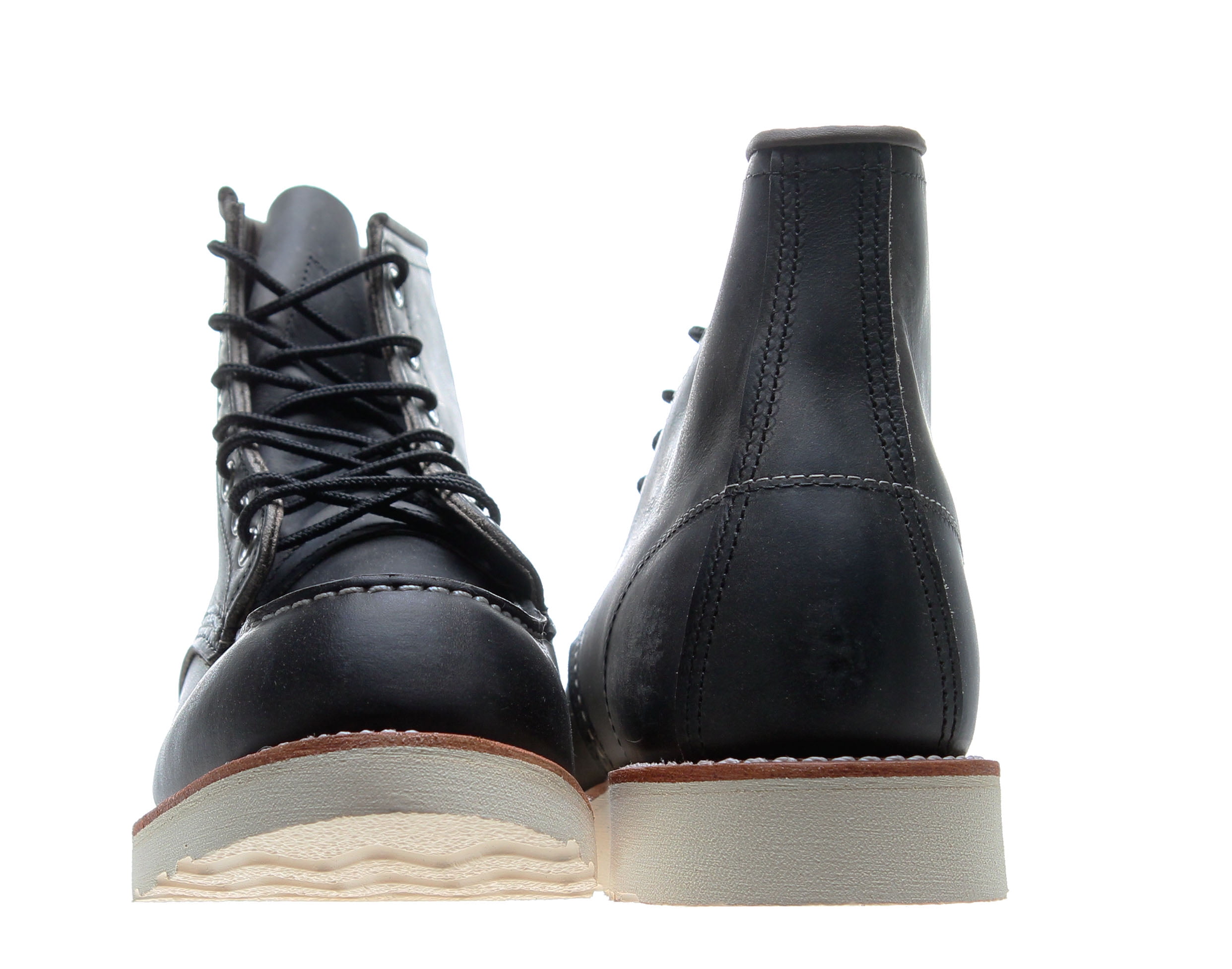 靴 Redwing 6-inch Classic Moc Red Wing Heritage Men's 6-inch Classic Moc in Charcoal Rough