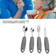 thumbnail image 3 of Bendable Cutlery Set, Adaptive Utensil Sets Easy To Clean 4pcs Easy Grip  for Parkinsons, 3 of 7