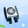 thumbnail image 4 of Aquarium Chiller 1 2 3 Heads Aquarium Chiller Cooling Fan With Adjustable Aquarium Fan Bracket Ultra Quiet Fish Tank Cooling Fan System For Salt Fresh Water, 4 of 9