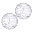 thumbnail image 4 of 2 pelotas de ejercicio transparentes para hámster, rueda para correr para hámsteres enanos y mascotas pequeñas para reducir el aburrimiento y aumentar la actividad., 4 of 6