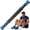 Blue, variant on Cozlow Muscle Roller Stick, Handheld Body Massage Tool with 9 Rollers & Anti-Slip Handles