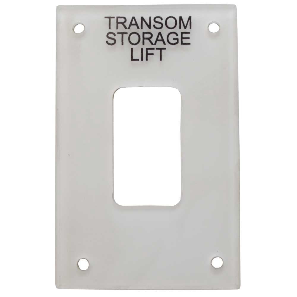 Sea Ray Boat Blank Switch Panel 2244459 | Transom Storage Lift ...