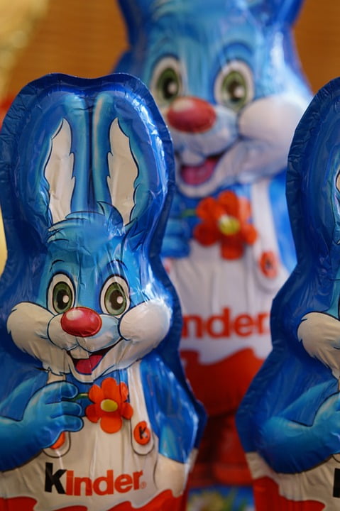 kinder easter bunny