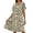 #307-Multicolor, variant on TaTaai Women's Plus Size Sleep Dress with Zipper Closure, Round Neck, All-Over Print, and Soft Comfortable Fabric Gift