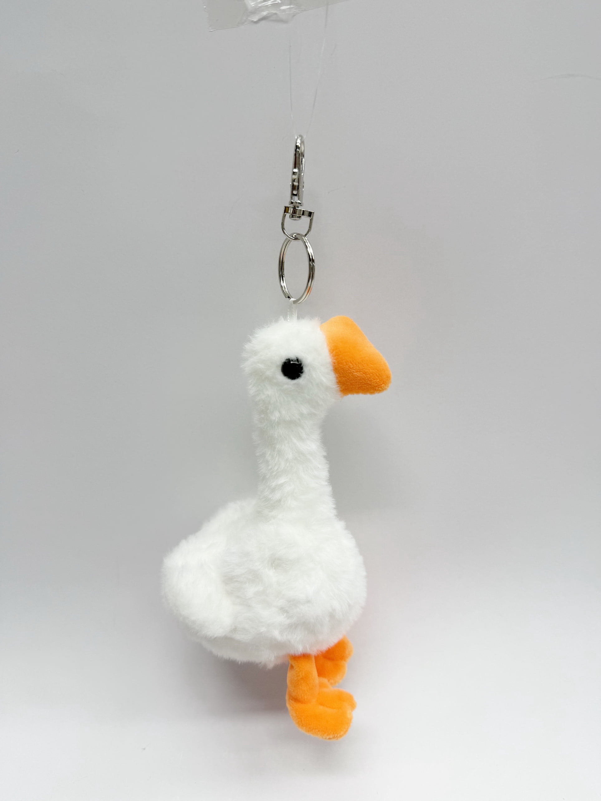 Pen + Gear Mini Plush Goose Bag Charm, White, Perfect for Students of All Ages--Elementary, Middle School, High School, College, and Adult Professionals