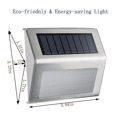 thumbnail image 4 of Luz de pared solar Escalera solar Luces Valla Aplique de pared de lluvia al aire libre Sailing Electrónica, 4 of 5