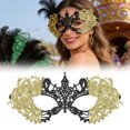 thumbnail image 2 of ZJNGJC Lace Gorgeous Hollow Half Face Suitable For Carnival Masquerade Banquet B, 2 of 4
