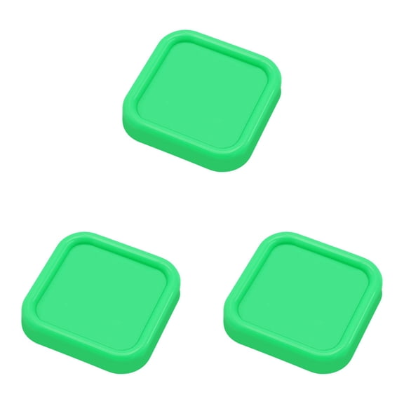 3Pcs Square Pin Cushion Anti Loss Sewing Pin Needle Storage Holder, Push Pins Holder for Sewing Quilting DIY Projects, Random Color Pincushions