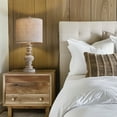 thumbnail image 4 of Oneach Farmhouse Table Lamp for Living Room Bedroom 20" Retro Nightstands Bedside Lamps Resin, 4 of 9