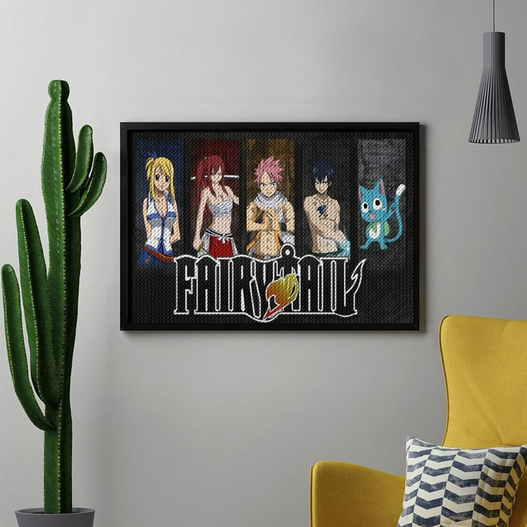 Fairy Tail Diamond Art Kits for Adults Diamond Art Gem Art