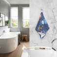 thumbnail image 2 of Yayeee 100% Cotton Hand Towels for Bathroom 16" x 28" Soft Absorbent Kitchen Towel, Blue Jellyfish, 2 of 7