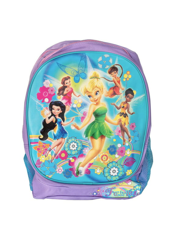Backpack - Disney - Fairies Tinkerbell & Friends Purple New 273568