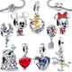 thumbnail image 2 of Plata de ley 925 Disney 100th Anniversary Charm Beads Newest Ladies Beaded Fit Original Pandora Bracelet DIY Jewelry in My Order Gao Jinjia LED, 2 of 2