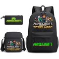 thumbnail image 1 of hot selling  hard work afraid backpack shoulder bag pencil case three-piece schoolbag children backpack cartoon, 1 of 7