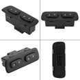 thumbnail image 2 of 93570-22000, Black Plastic Window Lifter Button Durable Power Master Window Switch  For Car Replacement For  Accent I X-3, 2 of 8