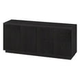 thumbnail image 5 of Pemberly Row Modern Transitional 57.13" Black Grain MDF TV Stand, 5 of 8