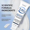 thumbnail image 4 of 3PCS Hydroxyapatite Toothpaste for Advanced Enamel Protection, Refreshes Breath, Fluoride-Free Toothpaste for Sensitive Teeth, 4 of 5