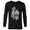 Black, variant on Marvel Spider-Man: Across the Spider-Verse Pavitr Prabhakar - Long Sleeve T-Shirt for Men - Customized-White