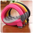 thumbnail image 4 of 2 Pcs Portable Vegetable Lifter Large Load Open And Close Type Lifting Ring Portable Device Bag Carrier D-type Lifter Shopping Bag, Red, 4 of 5