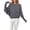 1-149Grey693, variant on HAYIMI Women Boat Neck Batwing Long Sleeve Knit Sweater Ribbed Texture Cropped Loose Fit Casual Fall Pullover Tops