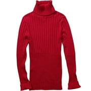 Juniors Rib Turtleneck Sweater