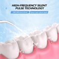 thumbnail image 2 of hilo dental eléctrico de chorro de agua, irrigador digital led, lavadora de hilo dental de agua, limpieza bucal eléctrica portátil para el hogar, verde oso de fresa  Electrónica, 2 of 5