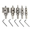 thumbnail image 3 of 14 50 mm Brocas de con punta de material acero inoxidable de agujero Herramientas de corte de metal 22 mm Cola Broca de orificio HSS, 3 of 8