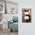 thumbnail image 5 of Haiem Black Cat in Wildflowers Pattern Decorative Wall Plates, 1-Gang 5.0" x3.0", Unbreakable Thermoplastic Faceplate Cover for Decorator Receptacle Outlet & Switch-Style S, 5 of 6