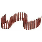 Lemax 84813 WIRED WOODEN FENCE Christmas Village Scenery S O G Scale
