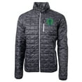 thumbnail image 2 of Men's-Cutter & Buck  Black Seattle Sounders FC Rainier PrimaLoft Eco Insulated Full-Zip Printed Puffer Jacket, 2 of 3