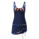thumbnail image 2 of Traje de Baño Mujer Conjunto de Bikini Conservador Sexy Para Mujer 2022, Traje de Baño Tankini Con Parte Inferior de Cintura Alta, Traje de Baño de Tres Piezas Para Playa y Piscina, Talla 46, 2 of 7
