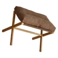 thumbnail image 3 of Foldable X Leg Soft Cushioned Foot Stool Multifunctional Foot Rest with Soft Cushion, 3 of 7